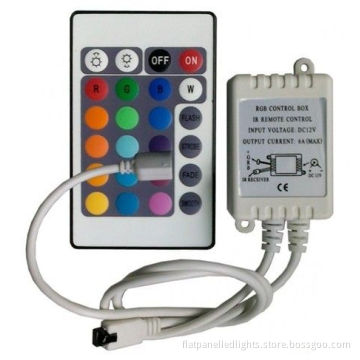 12v, 24v 3 Channels 24 Key Ir Remote Control Mini Led Lighting Controller Wireless